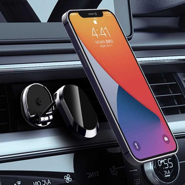 Ayarlanabilir Manyetik Araba Telefon Tutucu Braket Anti Slip Cep Telefon Montaj Destek Standı Gösterge Tablosu için Otomatik İç Aksesuarlar L230619