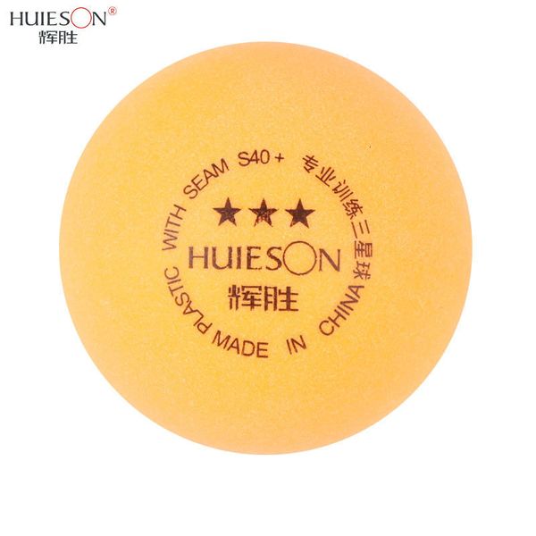 Настольный теннис устанавливает Huieson 50pcsbag Standard 3 -звездочный ABS Пластиковые Ping Pong Balls 40 28G Poly для конкуренции взрослых 230719