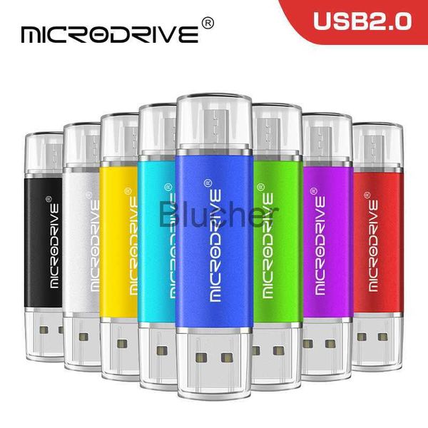 Карты памяти USB Stick OTG 3 в 1 Pendrive 128GB 64GB CLE USB Memory 32 ГБ 16 ГБ ручки 8GB 4GB Flash USB PEN PEN TIPEC KEY USB Flash Stick Gift X0720