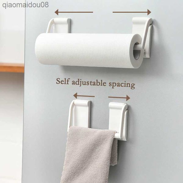 Креативная бумажная стойка для хранения полотенца липковая пленка