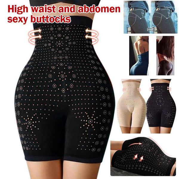 Modelador feminino 1/2/3 PCS VIP Link Shapewear para mulheres Shorts com controle de barriga Cintura alta calcinha modeladora no meio da coxa Body modelador feminino