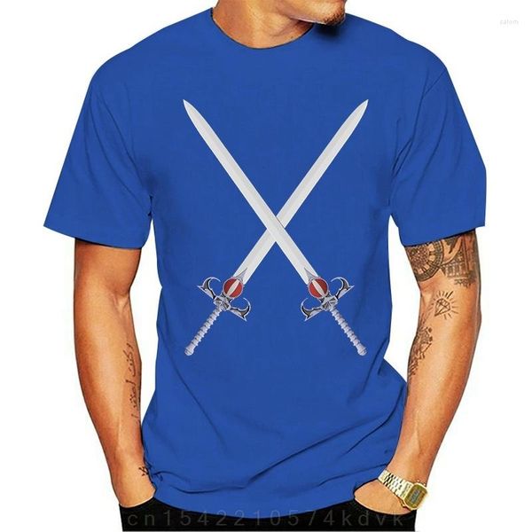 Magliette da uomo T-shirt O-collo SPADA DI OMENS MENS COOL RETRO THUNDERCATS DESIGN CLASSICO CoolPride