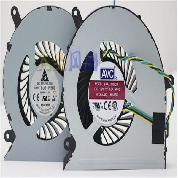 Original Delta Bub1112HB 12V 0 75A AVC BAAA1115R2U 12V 1 0A четырехпроводной турбины Fan266s