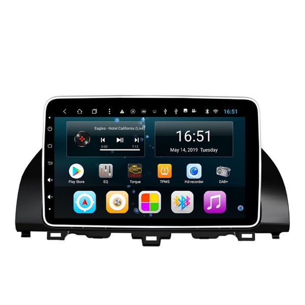 Android 10 1 pollice 8-core per Honda accord 10 2018-2019 Lettore musicale senza perdita di bluetooth per auto WIFI prezzo Unità di navigazione GPS Unità303x