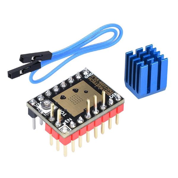 5pcs BigTreetech TMC2209 v1 2 Silent Stepper Moter Direment vs TMC2130 TMC5160 для 3D Printer Parts SKR v1 3 Mini E3254R