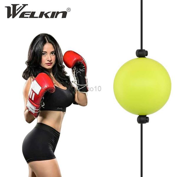 Punchingbälle Indoor Punchingbälle Vom Boden bis zur Decke Boxsack Saugnapf Aufgehängter Box-Speedball Fitness-Trainingsgerät für Erwachsene HKD230720