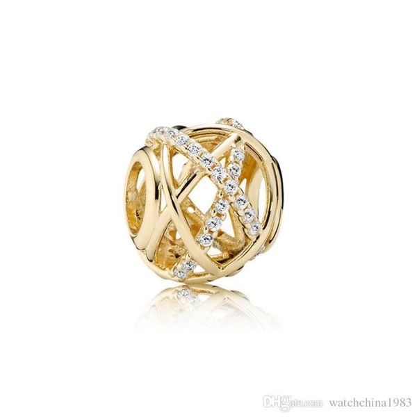 Новые подлинные 925 серебряных бусин стерлингов подходят для браслета Pandora Love Bee Charms для европейской сети змеи моды Diy Jewelr200e