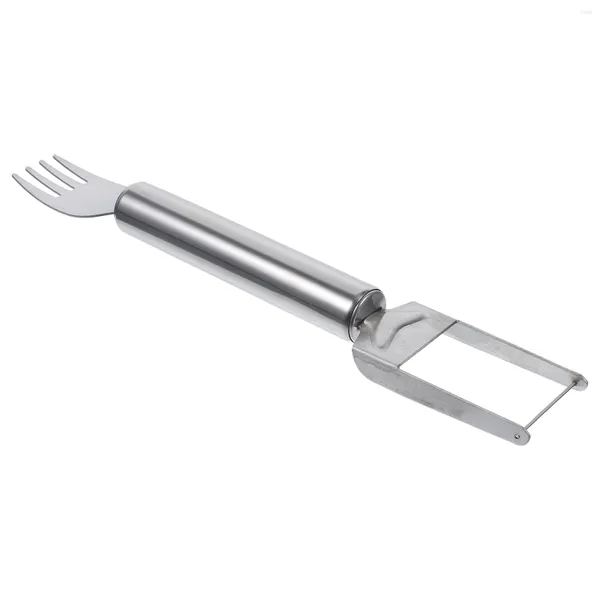 Yemek takımı setleri çatal bıçak pro aletleri taşınabilir karpuz dilimleme paslanmaz çelik kesim mutfak aletleri çok fonksiyonlu meyveler