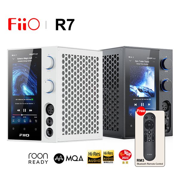 Cuffie Auricolari FiiO R7 Android 10 Desktop Digital Streaming Music Player DAC AMP Amplificatore per cuffie Chip ES9068AS Snapdragon 660 Bluetooth 50 230719