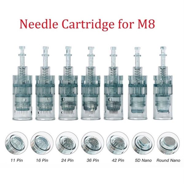 10 20Pcs Dr Pen M8 Cartucce ad ago Baionetta 11 16 36 42 Nano MTS Micro Needling per Dr pen Microneedling 2112292959