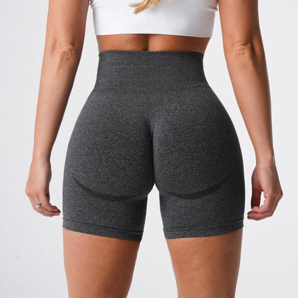 Damen-Shorts, Push-Up, Booty, Workout, nahtlos, hohe Taille, rutschfest, für Damen und Mädchen, D88