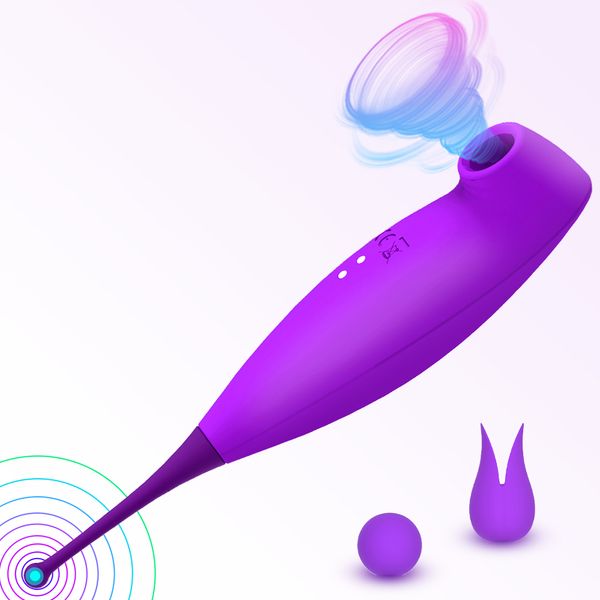 Vibratoren Saugvibrator für Klitoris Gspot Orgasmus Pen Stimulator Saugen starke Vibration Sexspielzeug Erwachsene 230719