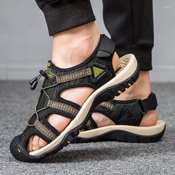 Обувь Summer Sandals Men Plus Size Fashion for Casual Sneakers Outdoor Beach Water Slipers Plu Fahion Caual Sneaker Slapper 213