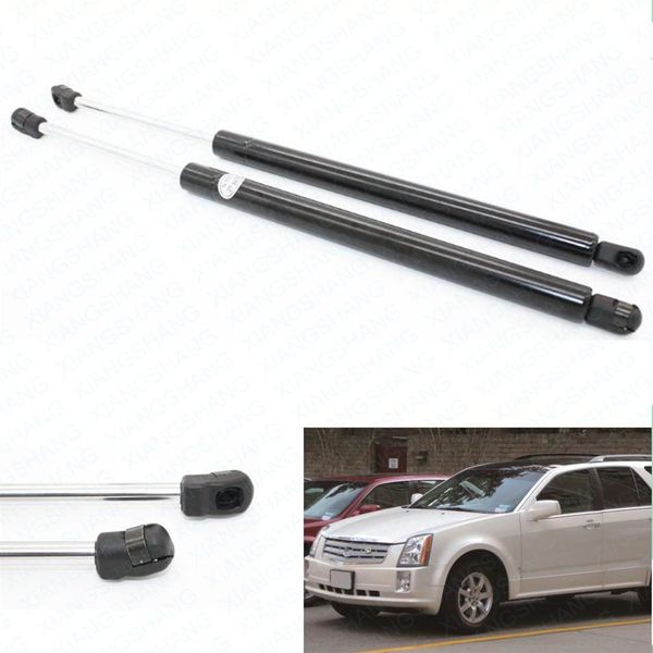 2 pçs capô de caminhão elevador suporta suportes de gás de carro de choque adereços para cadillac srx 2004 2005 2006 2007 2008 2009276q