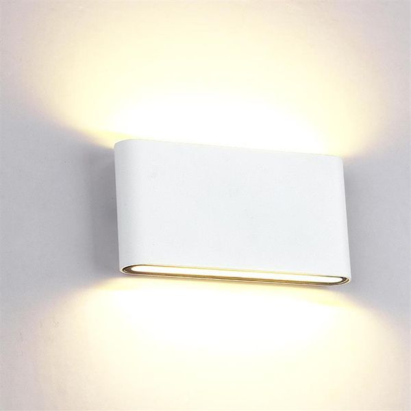 Династия современная алюминиевая светодиодная настенная лампа наружные свети