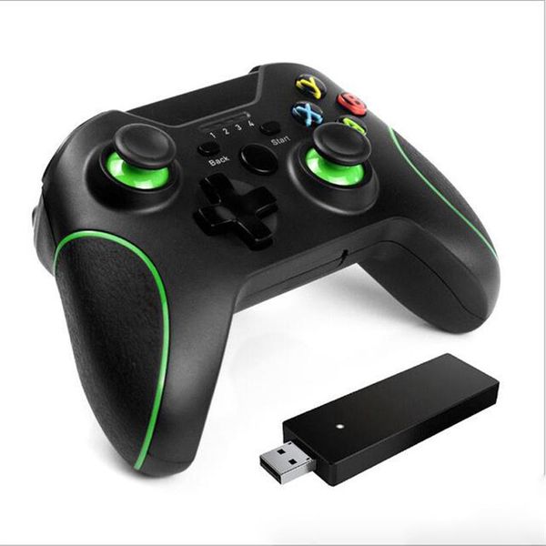 Controller di gioco wireless 2 4G per Xbox ONE Bluetooth Gamepad Joystick Computer PC Joypad per console Steam con pacchetto di vendita al dettaglio225R