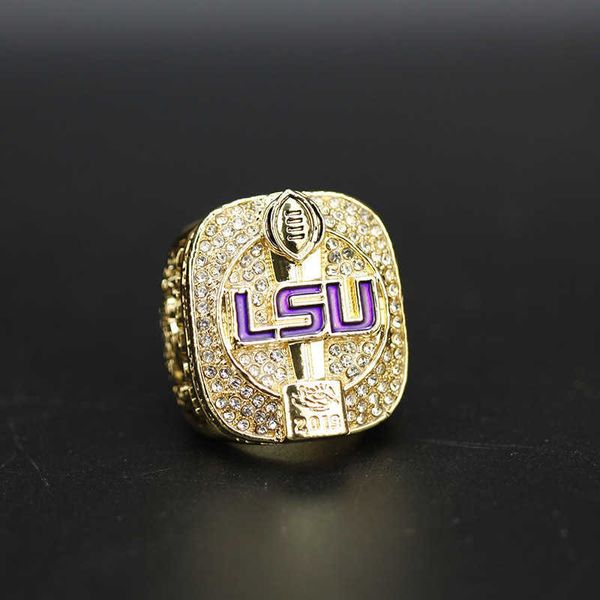 Anel de campeão da Iana University Union Ncaa Lsu de 2019 anos