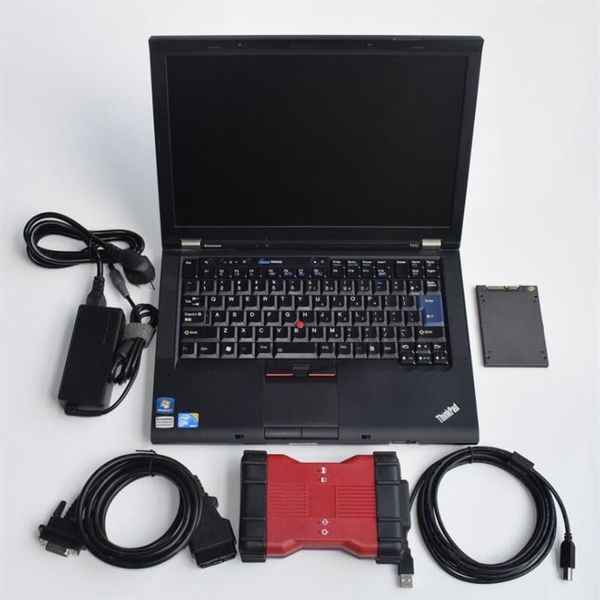 VCM 2 Diagnosescanner Mehrsprachiges VCM2 IDS für Frd M-azda v120 gut installiert auf t410 i5 4g Laptop197Q