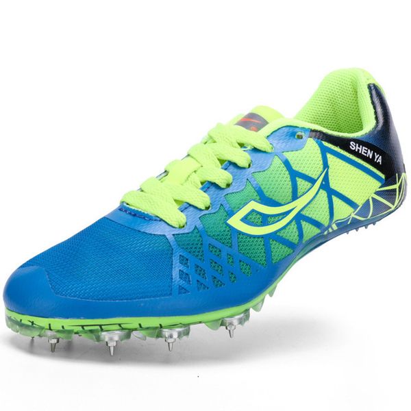 Sapatos de segurança Atletismo para crianças Spike Nail Student Training Sprint Running Tênis antiderrapante respirável esporte D0869 230719