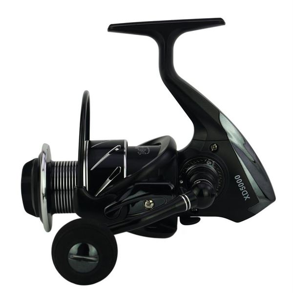 WOEN XD1000-9000 Carretel de pesca com cabeça de metal 14BB roda de giro Roda giratória Manivela CNC Relação de velocidade 5 2 12768