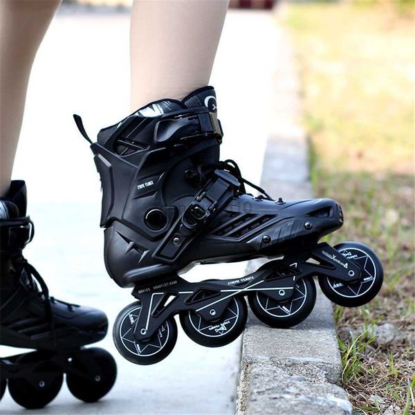 Sline Roller Skates Orijinal Stanley Profesyonel Yetişkin Çocuk Slalom Slide Slide Freestyle Yarışı Ücretsiz Bating Fırça Sokak Patinler HKD230720