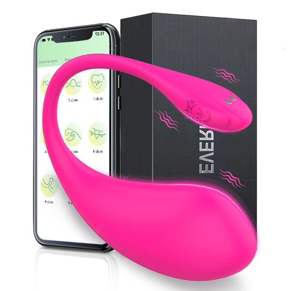 Vibradores Controle de aplicativo de controle de longa distância Ben Wa bolas wearable aplicativo bluetooth vibrador feminino vibrador de ponto G brinquedo sexual ovo vibratório 230719