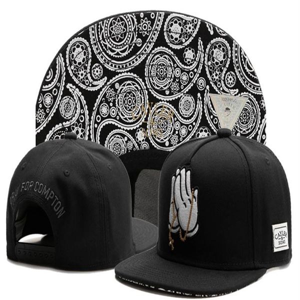 Cayler oğulları compton kaju çiçek kapakları için dua et gorras bones kadınlar ayarlanabilir snapback şapkalar erkek unisex spor hip-hop358a