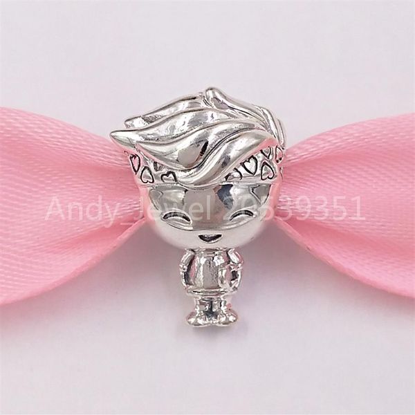 Andy Jewel Contas de Prata Esterlina 925 Autênticas para Meninos Adolescentes Encaixes Encaixam-se na Europa Estilo Pandora Jóias Pulseiras Colar 187w