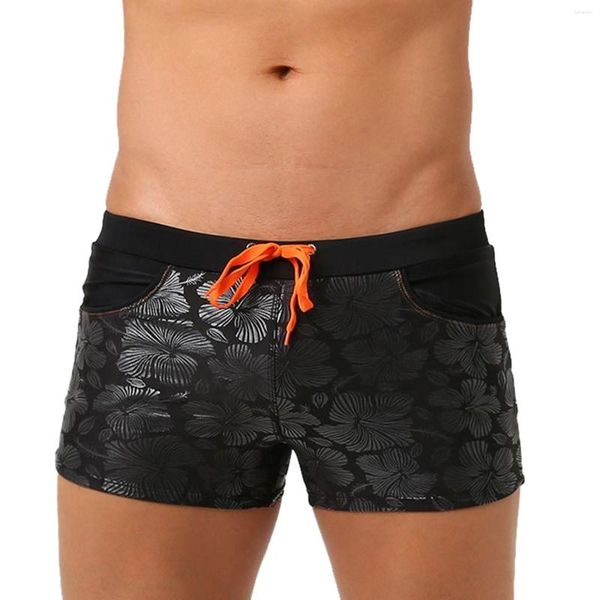 Männer Shorts Sommer Bademode Männer Badeanzug Junge Schwimmen Anzüge Sport Quick Dry Slim Fit Boxer Strand Badehose Schwimmen Surfen 2023