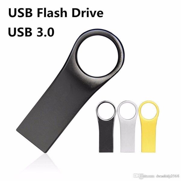 Metal Ring USB3 0 Yüksek Kaliteli Su Geçirmez USB Flash Tahrik Bellek Çubuğu U Disk3066
