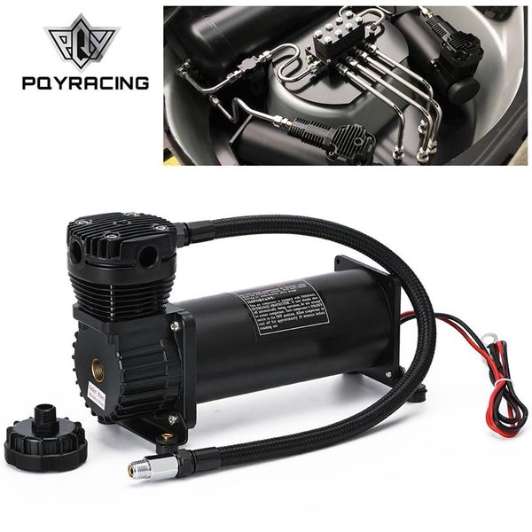 Universale DC 12V 480c MAXPOWER 200 PSI OUTLET 3 8 o 1 4 Pompa compressore sospensioni pneumatiche per auto PQY-VAC01243C