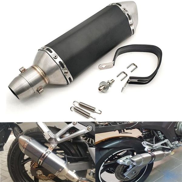 Tubo de escape 51MM Universal motocicleta modificado sistema silenciador para K1200R K1200S K 1200 R K1200 S K1300S R GT239S