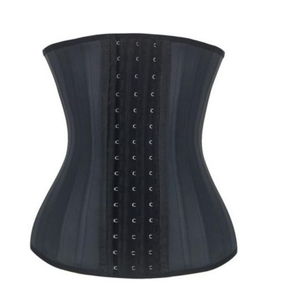 Drop 25 Steel Bone Latex Waist Trainer Cincher Cincher Corset Underbust Shapewear Plus Size XXS-3XL2972