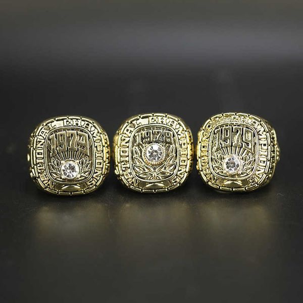 NCAA 1973 1978 1979 Alabama Red Tide Championship Cring High End Ring Set Set