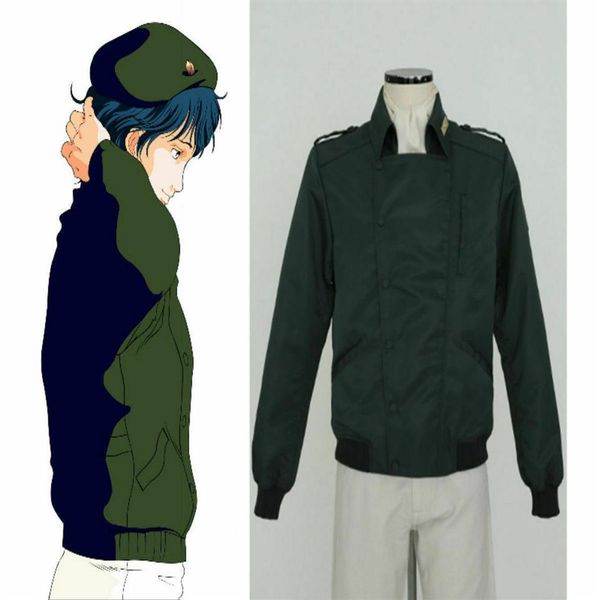 Legend of the Galactic Heroes Yang Wenli Coalition Cappotto cosplay uniforme militare215x