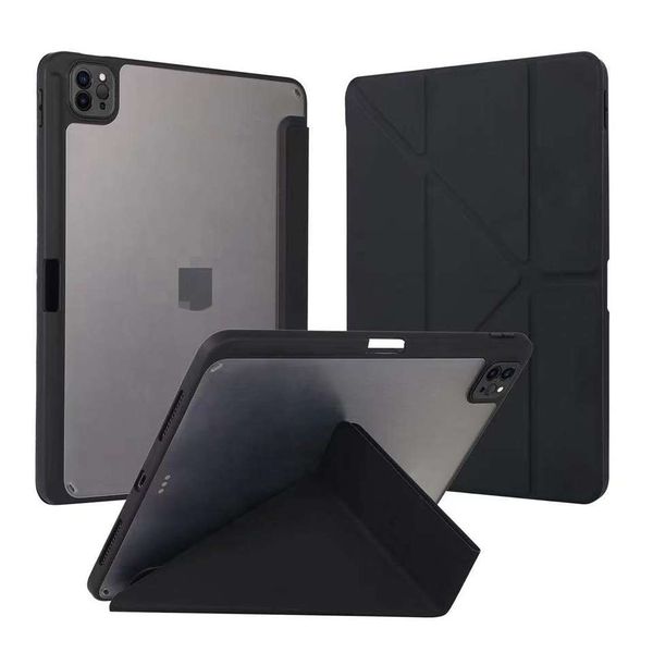 Estilo popular para iPad Pro 11 Air5 10.9 Air 4 Tablet Case de alta qualidade Y dobrado acrílico capa protetora frete grátis