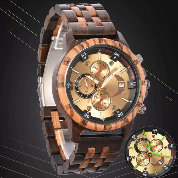 Altri orologi da uomo in legno moda anniversario matrimonio giorno regalo per marito personalizzato inciso orologio in legno personalizzato Drop 230719