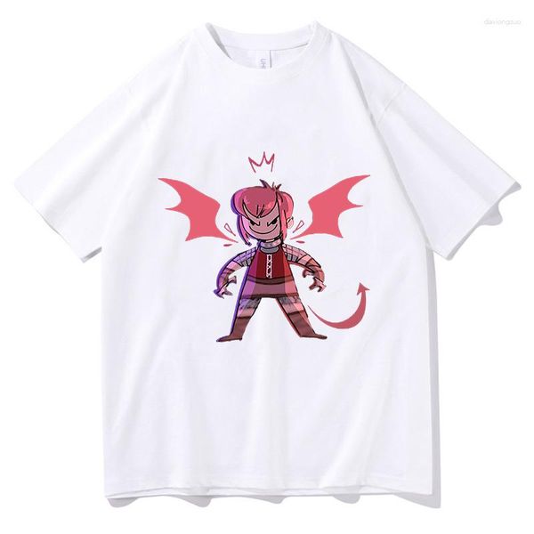 Camisetas masculinas Nimona Shirt 2023 Anime Movie Fans Retro Manga curta O-neck Algodão Unissex Summer Casual T-shirts Graphic
