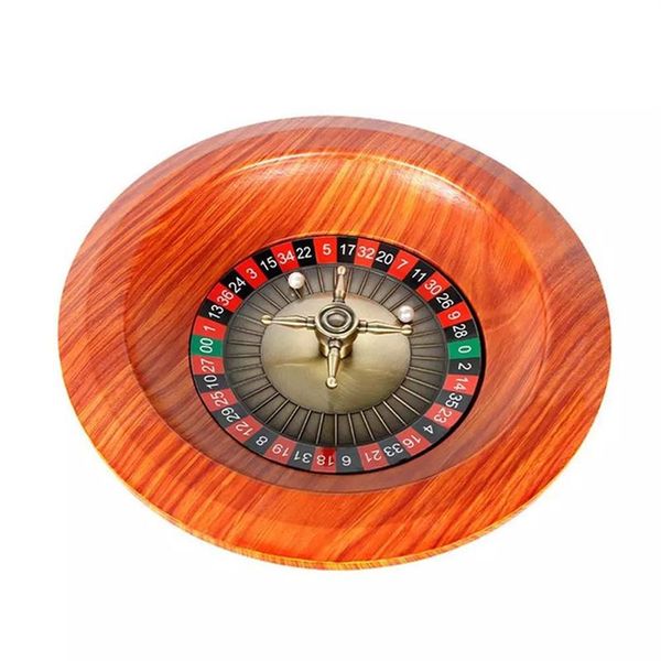 Zubehör Holz Roulette Rad Set Plattenspieler Freizeit Tischspiele Für Trinken Unterhaltung Singen Party Spiel Erwachsene Kinder225d