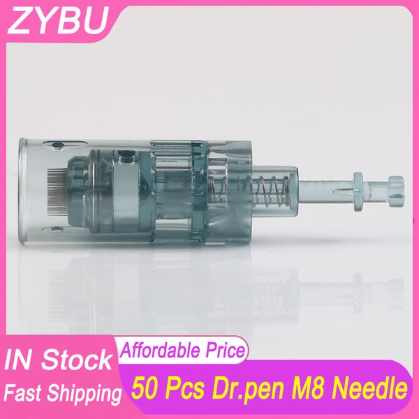 50 Stück Bajonettkartusche Ersatz für Dr.pen M8 Micro Needle 11 16 Pin/24/36/42 Pin/5D Nano Micro Skin Needling Tip Derma Stamp