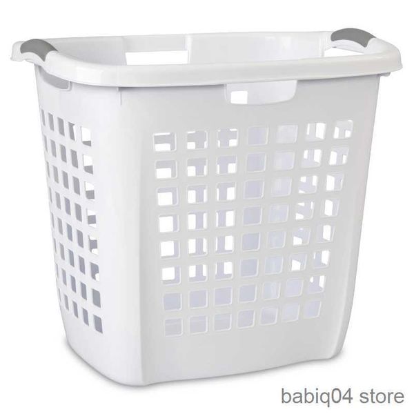 Корзины для хранения Sterilite Ultra Easy Carry Plastic Laundry White набор грязной корзины для корзины складной корзины для стирки прачечной R230720