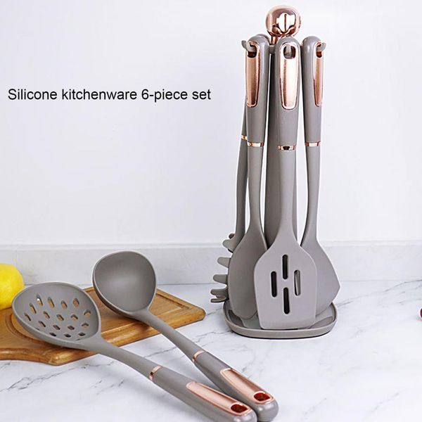 Kochutensilien, 7-teilig, praktisches Kochgeschirr-Set, bequemer Griff, hängendes Design, Suppenlöffel, Schaber, Küchenutensilien zum Kochen, 230719