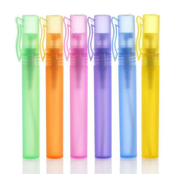 10 ML Mini Caneta Perfume Garrafas de Spray Amostra Pequenos Recipientes Vazios Fragrâncias Atomizador Recarregáveis Garrafas JL1638