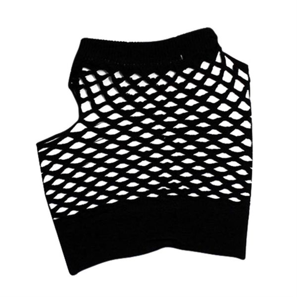 Whole-Fs 2pcs Fish Net Elastic Короткие перчатки без пальцев рукава для Ladies241b