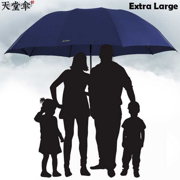 130 cm großer Regenschirm, extra groß und verstärkt, 3 Floding Damen UV-klarer Regenschirm, 10 Skelett-Sonnenschirm, chinesische berühmte Marke L230626