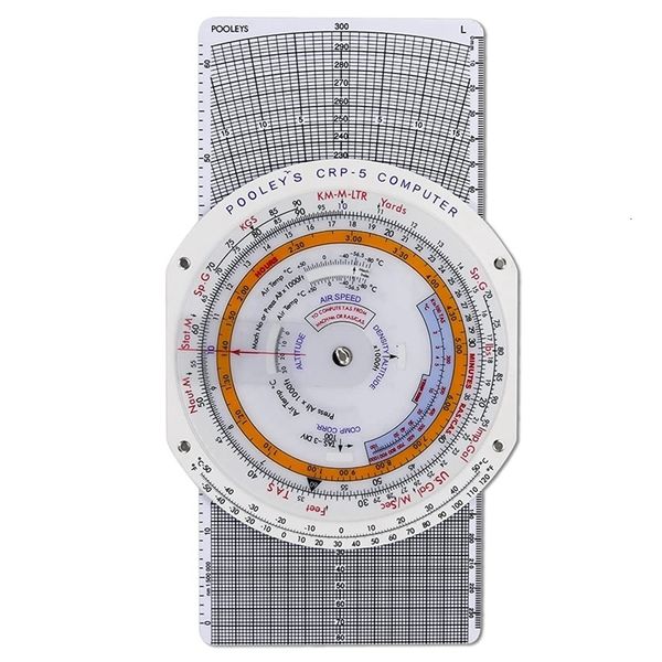 Inceiling Sers E6B Flight Computer Aviation Plotter Regolo calcolatore circolare utilizzato nell'addestramento 230801