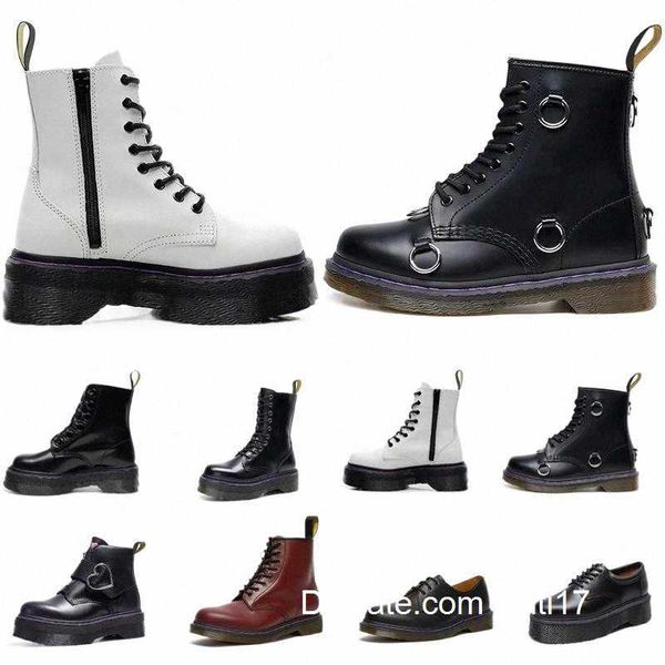 Botlar Erkekler Pürüzsüz Deri Oxford Kış Ayakkabı Ayak Bileği Yarım Siyah Beyaz Erkek Moda Platformu Kar patrukları 78xv# Z230720
