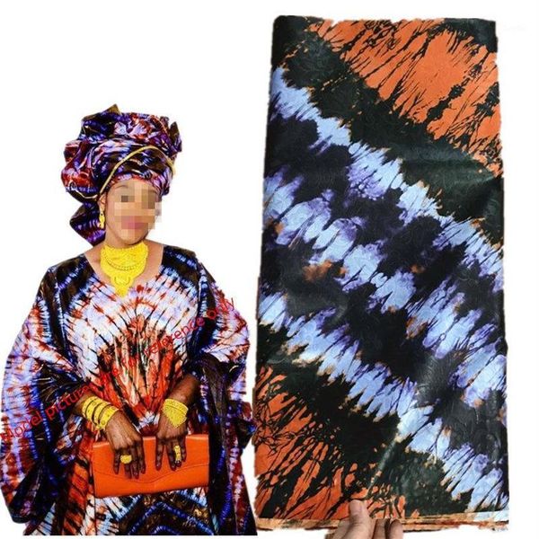 Africano Popular Bazin Riche Brocade Renda África Tecido de Vestuário de Festa Novo 5 jardas tecido brocado bazin africano 301279T