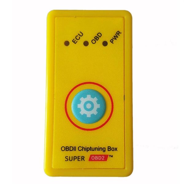 Mais poder mais torque NitroOBD2 atualizar função de redefinição Super OBD2 ECU Chip Tuning caixa amarela para benzina melhor do que Nitro OBD2289D