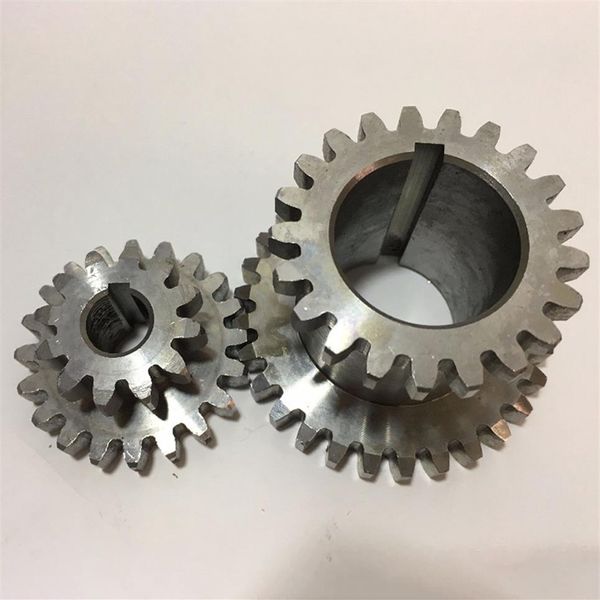 2pcs Set CJ0618 Diş T29xt21 T20XT12 Çift Sevgili Metal Torna Dişli Dişli Çift Gear322K